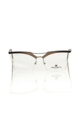 Frankie Morello Gold Metallic Women's Frame Eyeglasses -   -  Frankie Morello.